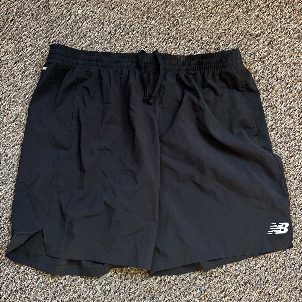 New Balance Charcoal 2XL Athletic Shorts